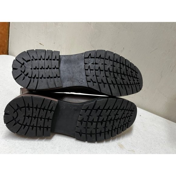 Vance Co. Pratt Boots Men's WD 13 Brown Faux Leather Side Goring Zipper Closure - Picture 11 of 12